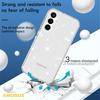AMORUS For Samsung Galaxy A35 5G Case Soft TPU Hard PC Back Shockproof Phone Cover