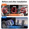 CGRE6 Car Adjustable Cell Phone Holder Dual Side Magnets Ultrathin Accessories For Benz AMG Exclusive A C E R V Class CLA CLS C180