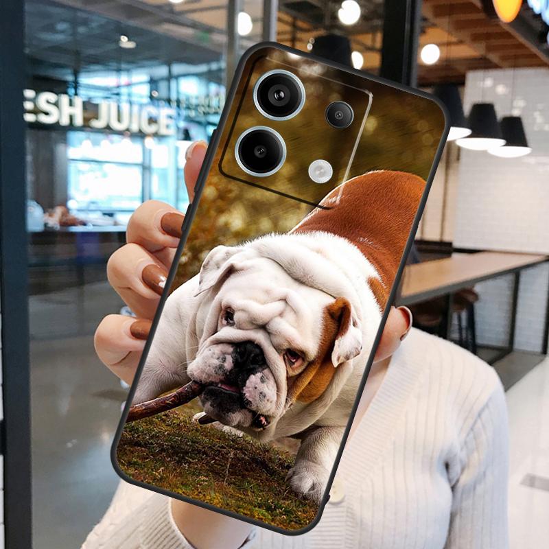 Чехол с французским бульдогом для Xiaomi Redmi Note 14 Pro 10 11 12 13 15 Pro Plus Redmi 15C 14C 10C 12C 13C 15