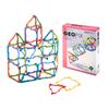 GEOFIX Beginner's Set, 40-Piece Educational Toy for Building Shapes and 3D Learning, Ages 4 and Up (Standard Colors)