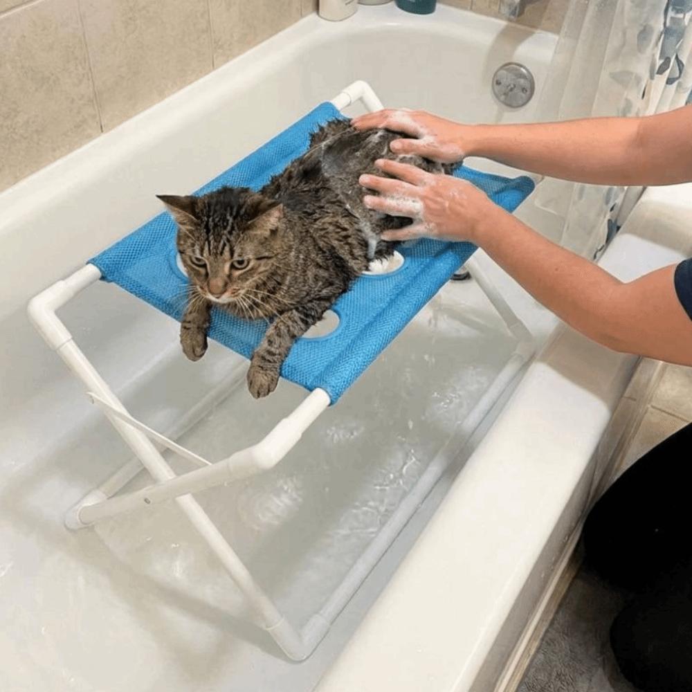 Mesh Pet Bathing Rack Quick Dry Dog Grooming Bed Pet Bathing Drying Table for Pet Shop