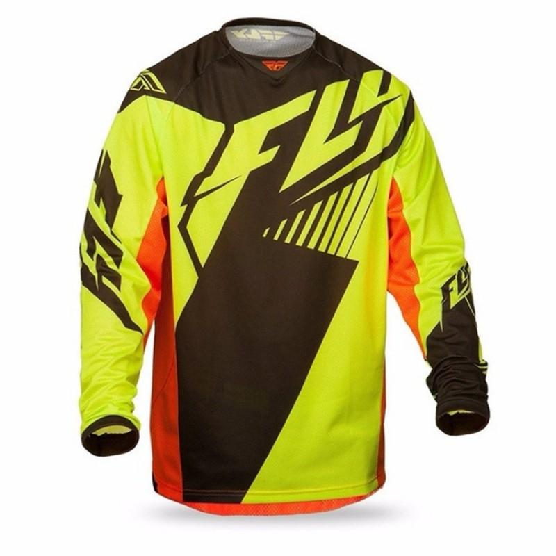 Mens Long Sleeve Cycling Jersey T-Shirt Round Neck Off-Road Mountain Bike Downhill Sportswear Breathable