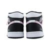 Jordan Air Jordan 1 Leather Cushioning Wear Resistant High Top Vintage Basketball Shoes Women's Black Pink DQ8423-103(Team-)-Random packaging bags