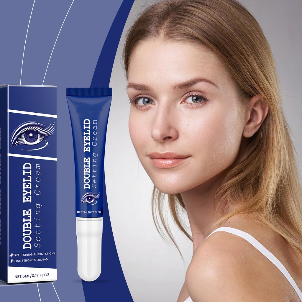 Крем для двойного контура век, крем для моделирования век, крем для подтяжки век для увеличения глаз, стойкий и водостойкий крем для моделирования век