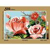 Antique Canvas Rose 30x40cm