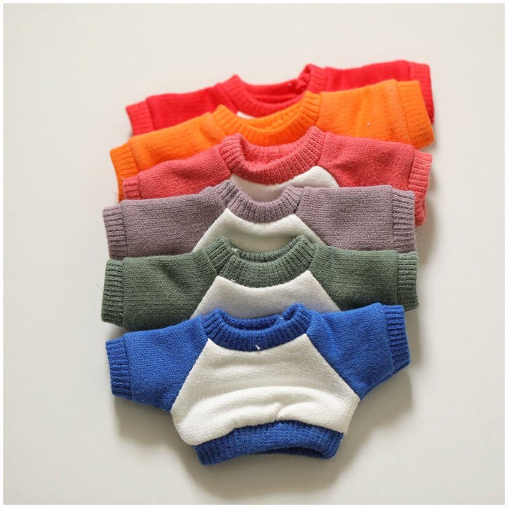 15 Colors Sweatshirt Outfits Casual Wear Fashion Clothes Dolls Accessories  for 10cm Cotton Dolls