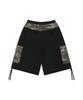 MAHAGRID Bermuda Camo Cargo Sweatshort Black(Mg2Gmmpa08A)