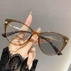 Fashion Elegance Cat Eye Photochromic Myopia Glasses Lady Ultra Light Full Frame Anti Blue Light Vintage Men Near Sight Eyewear