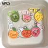 1Pcs/5Pcs Cute Fruit Keychain Wallet Strong And Durable Decoration Women Keychain Hanging On Backpack Keychain Gifts