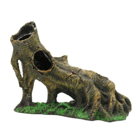 Пещера для нереста Изысканная работа Невыцветающая Экологически чистая Высокая имитация Многоразовое декоративное украшение Натуральный аквариум