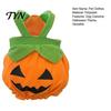 Soft Puppy Outfit Funny Pumpkin Halloween Dog Costume, Polyester Pet Clothes with Comfortable Strap, Decorative for Holiday Parties And Photography