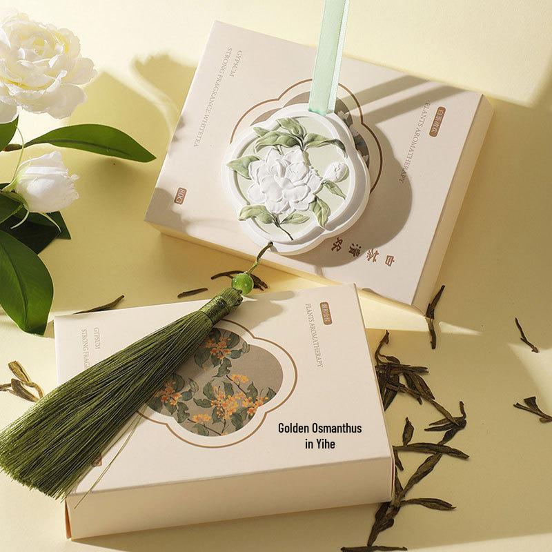 Ароматические саше для шкафа Yihe Jinguo Feng: Стойкий легкий аромат для спален и детских комнат.