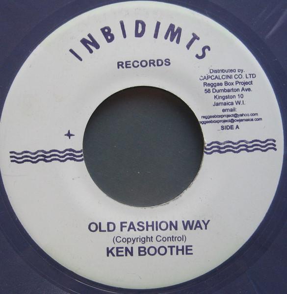 7-дюймовая пластинка KEN BOOTHE DENNIS ALCAPONE Old Fashion Way Spanish Omega NONE Inbidimts Recor Ямайка Регги Ска Даб Б/У