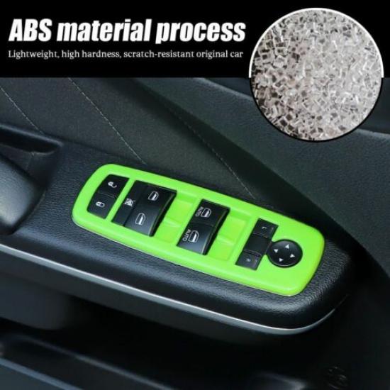 Window Lift Switch Panel Cover Trim for Dodge Charger Durango 10+ Ram 1500 10-17