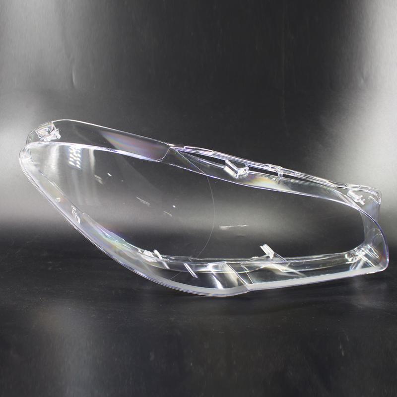 For BMW F10 F18 2010-2017 5 Series Car Front Headlight Lens Cover Shell Headlamp Clear
