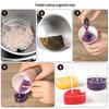 High Transparency Handmade Plastic Tealight Cups - Flame Retardant, Small Shell, Round, Square, Heart, Star Shapes, Single Pack