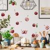 DIY Red Cherry Painting Kitchen Dining Room Refrigerator Stickers Home Background and Wall Beautification Stickers