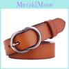 Two Layer Leather Womens Belt With Classic Pin Closure For Versatile Accessory