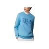 New FILA x V&A LIANMINGKUAN Sweatshirt Men's Ring Focus Blue F11M418201F-BU