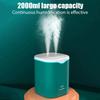 2000 мл USB увлажнитель воздуха с двойным распылителем эфирное масло ароматерапия Humificador Cool Mist Maker Fogger Purify для домашнего офиса