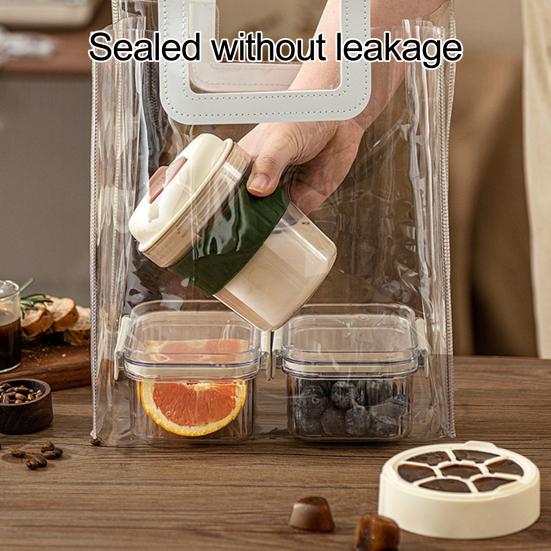 Чашка для холодного заваривания с формочкой для кубиков льда 500 мл, портативная кофейная чашка, простая двойная чашка для приготовления льда на лето