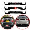 Для BMW X3 F25 M Sport 2010 2011 2012 2013 2014 2015 2016 2017 Высококачественный автомобильный задний бампер, губа, спойлер, обвес, глянцевый черный