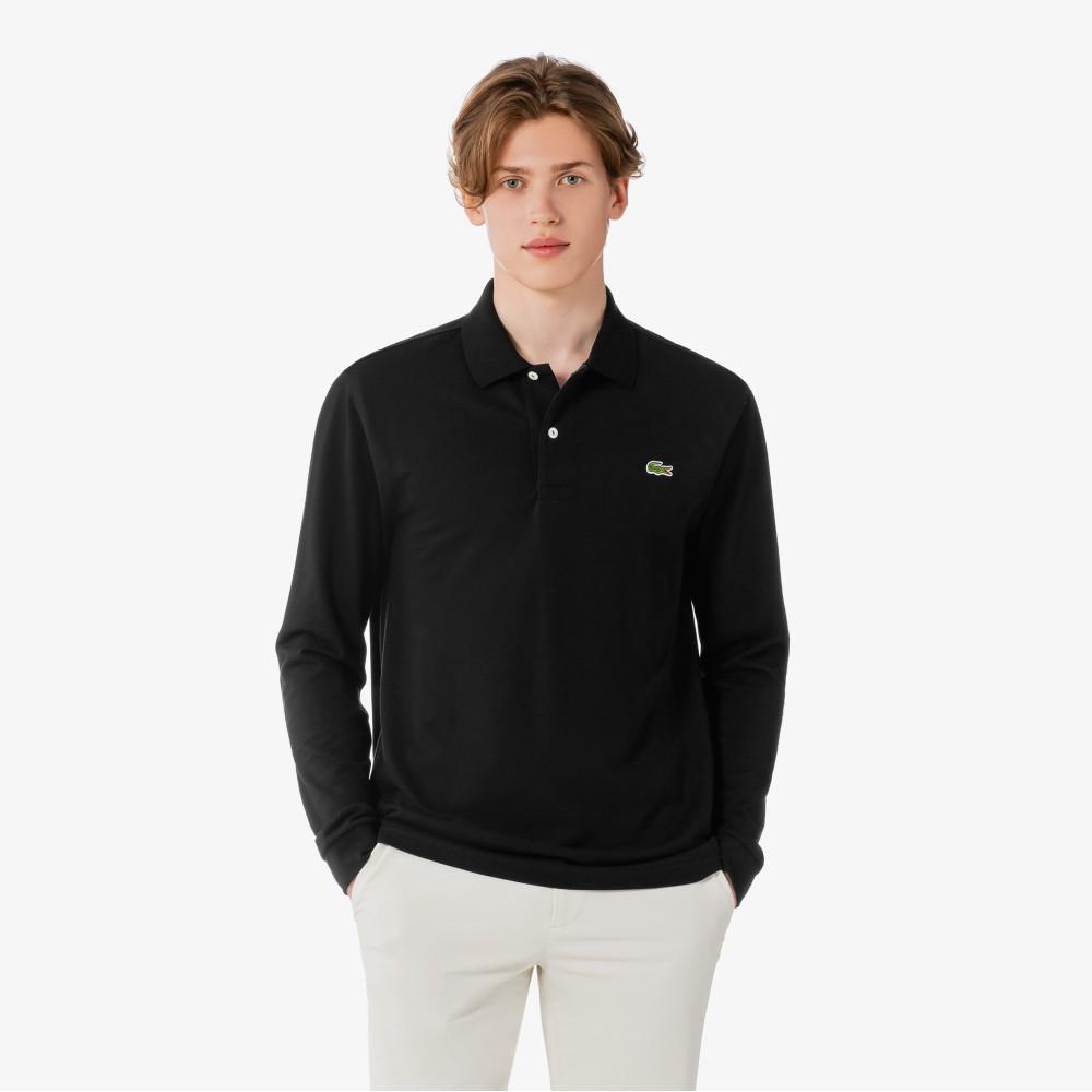 [Lacoste] Men's French Regular Fit Basic Long Sleeve Polo Shirt PH732E-56G031
