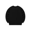 Fila X Have A Good Time Collaborative Letter Print Round Neck Pullover Sweatshirt Men Sweatshirt Black F11U149204F-BK