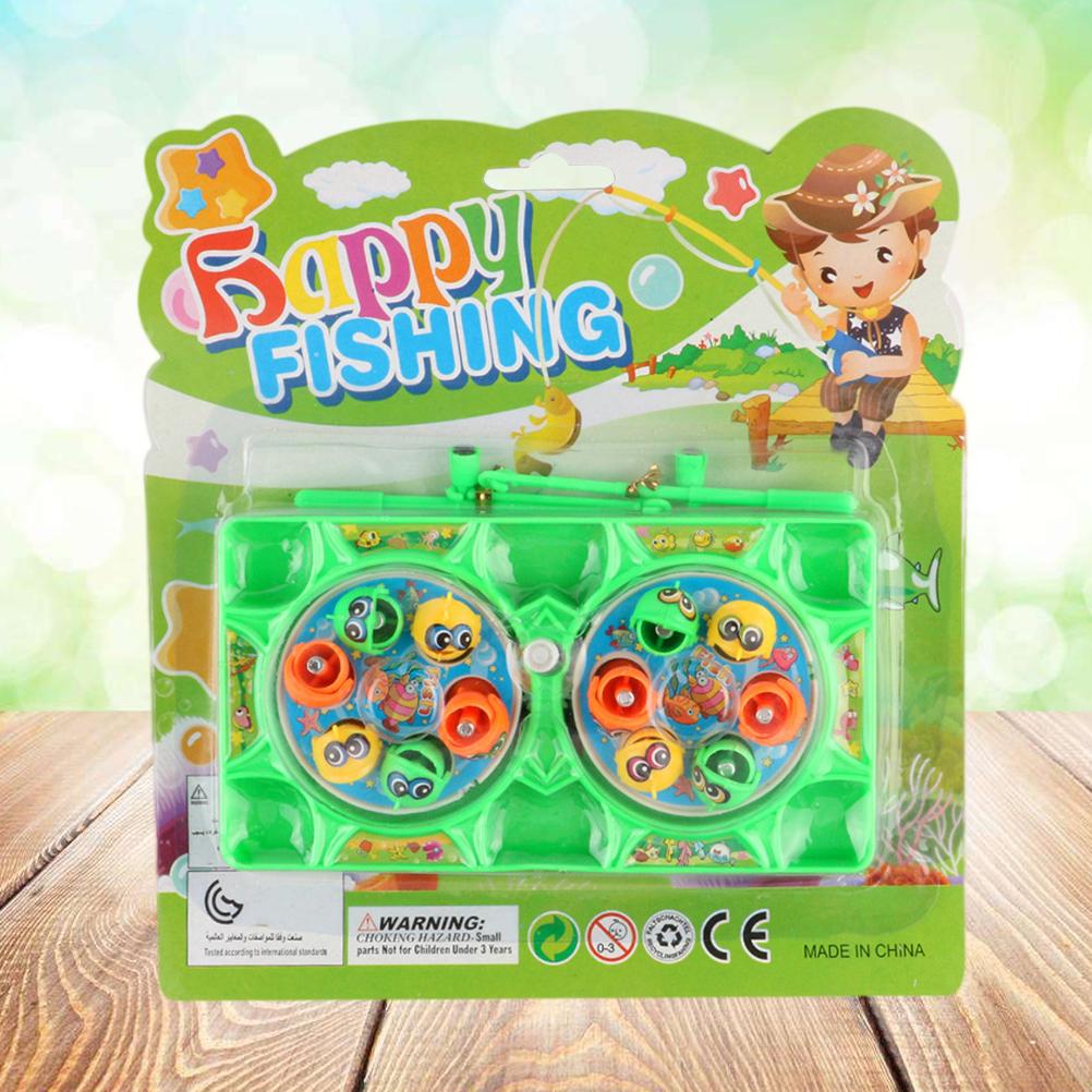 Children Clockwork Fishing Game Baby Magnetic Plastic Fishing Bath Bathroom Summer Water Toy for Bea