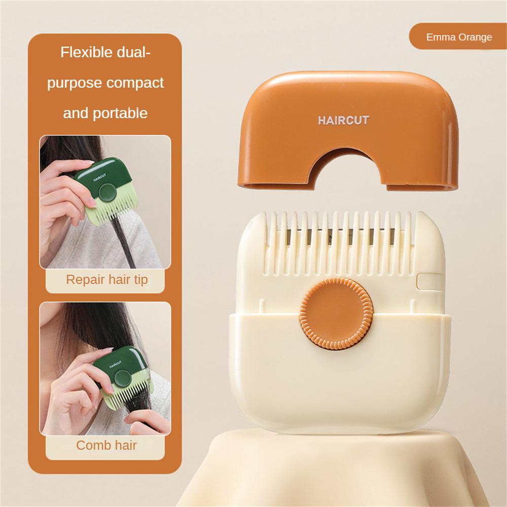 2 In 1 Baby HairCut And Hairdressing Comb Trim Bangs And Broken Hair Bangs Trimmer Manual Portable Children Hair Clipper