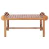 VidaXL Coffee Table 100x50x45 Cm Solid Teak