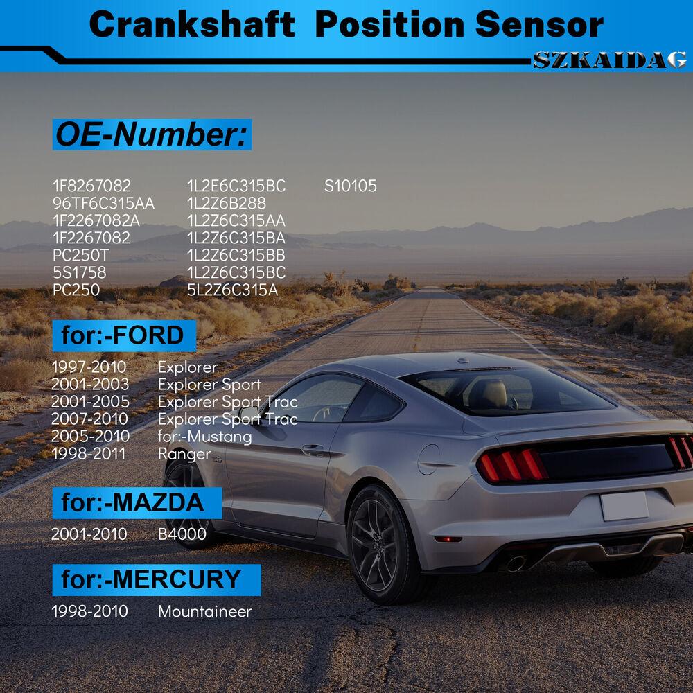 1F8267082 96TF6C315AA 5L2Z6C315A Датчик положения коленчатого вала для Ford Explorer Ranger Mustang Mazda Mercury 4.0L