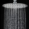 Stainless Steel Ultra-thin Top Spray Supercharged Shower Head