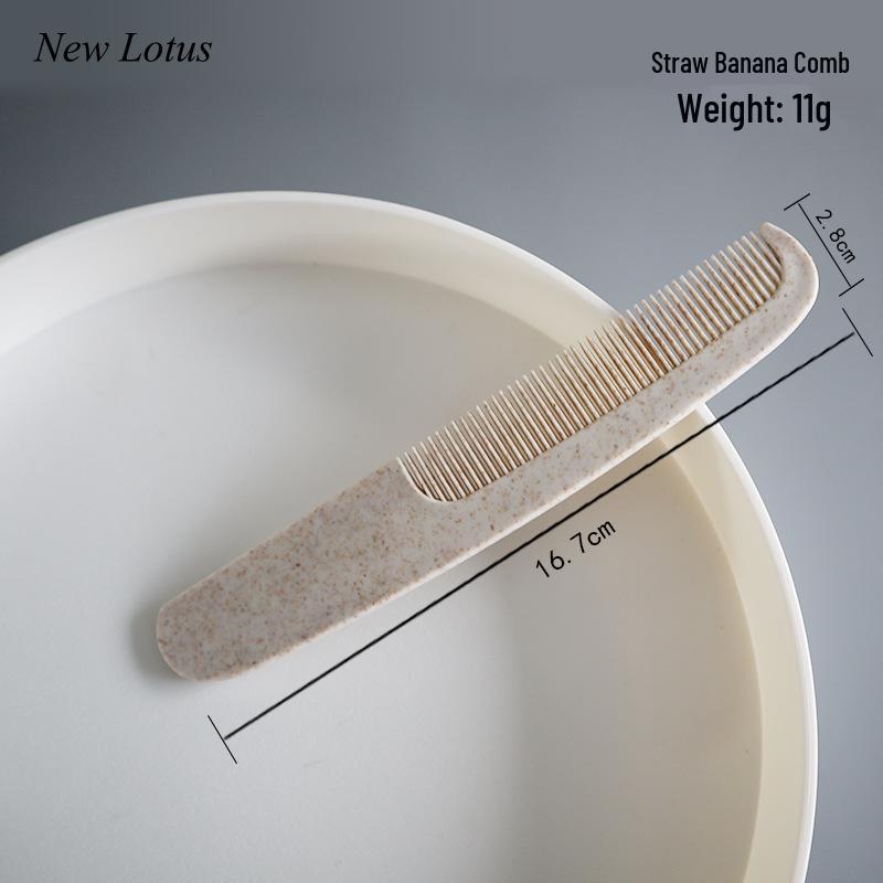 Lotus Disposable Straw Comb Hotel Travel Essentials