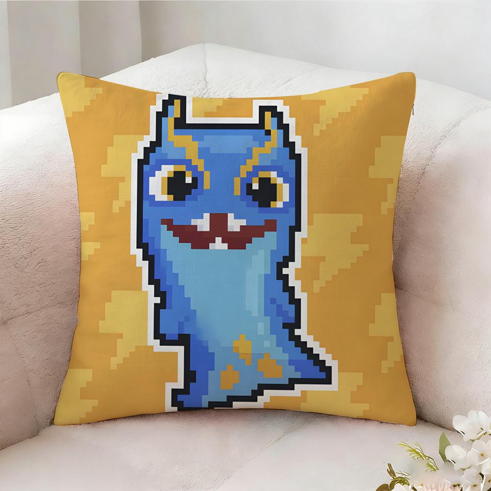Sslugterra Anime Pillow Case Pillowcase Doublesided Printed Sofa Cushion Bedroom Headboard Pillow