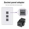 USB 3.1 Type C Keystone Jack Поддержка Зарядки Синхронизации Данных Вставка Keystone Plug and Play для Настенной Панели Панели Розеток