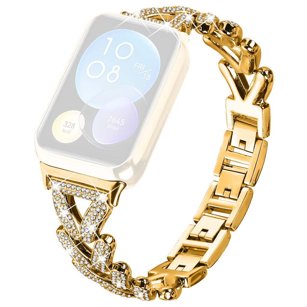 Ремешок для часов из цинкового сплава со стразами для часов Xiaomi Redmi Watch 4