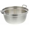 Akao Aluminum DON Hammered Round Pot, 48cm, Aluminum Alloy, Aluminum Die-Cast Handle, Japan, AEV02048