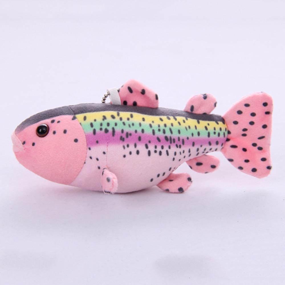 Simulation Aquarium Fish Plush Doll Ocean Fish Plush Pendant Tropical Fish Keychain Bag Hanging