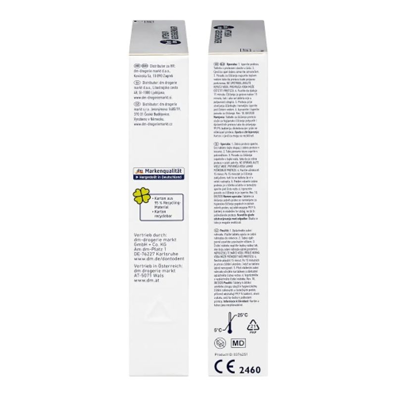 Dontodent Очиститель для зубных протезов Эвкалипт 128 таблеток