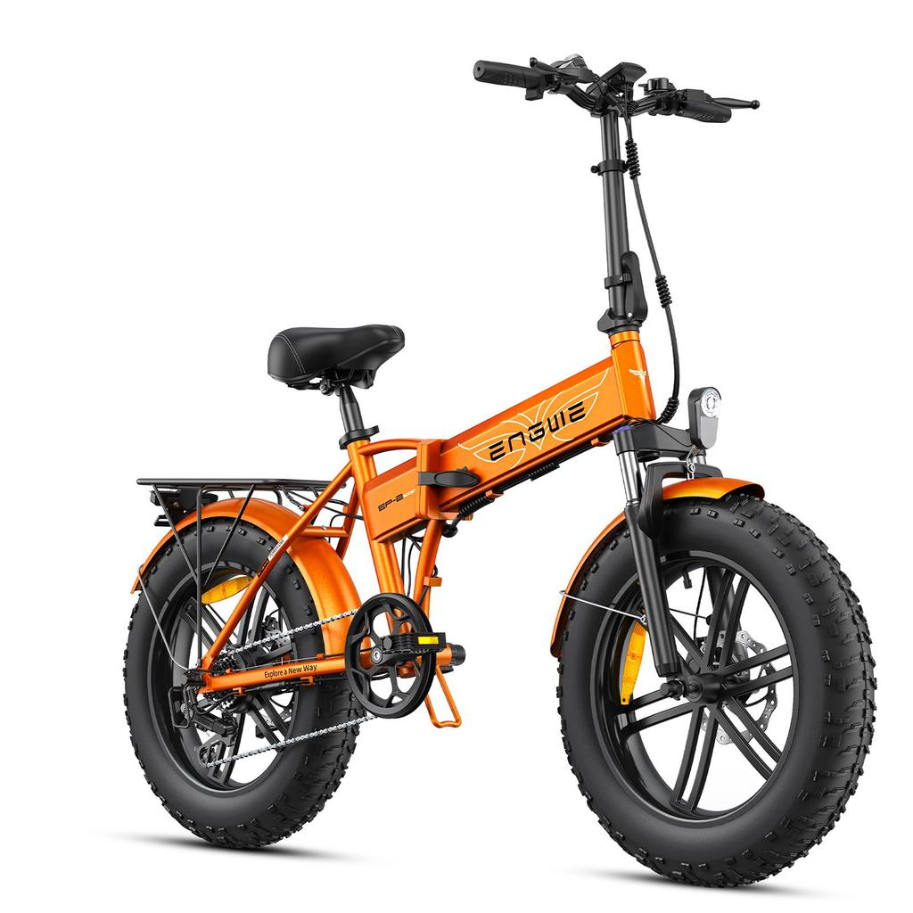 Складной электровелосипед Engwe EP-2 Boost 20" 250W 48V13Ah 25км/ч 120км Черный