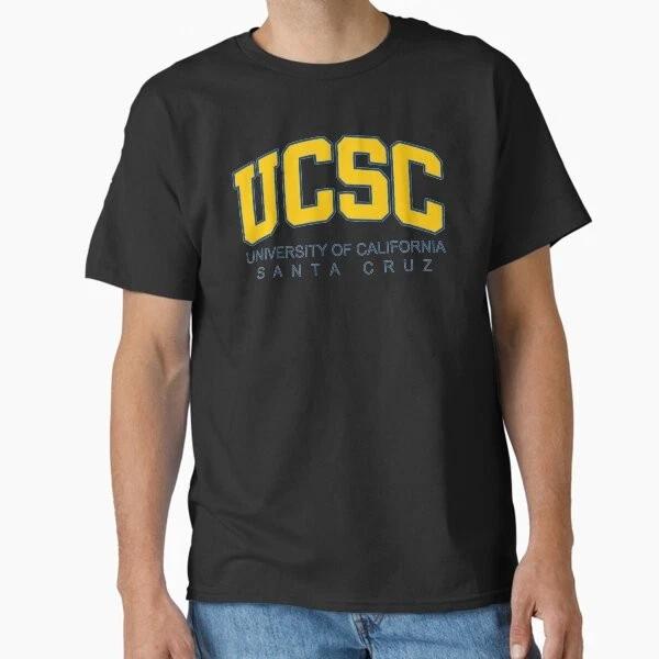 Uc Santa Cruz Ucsc Classic Tshirt Made In Usaaus Tshirt S2xl