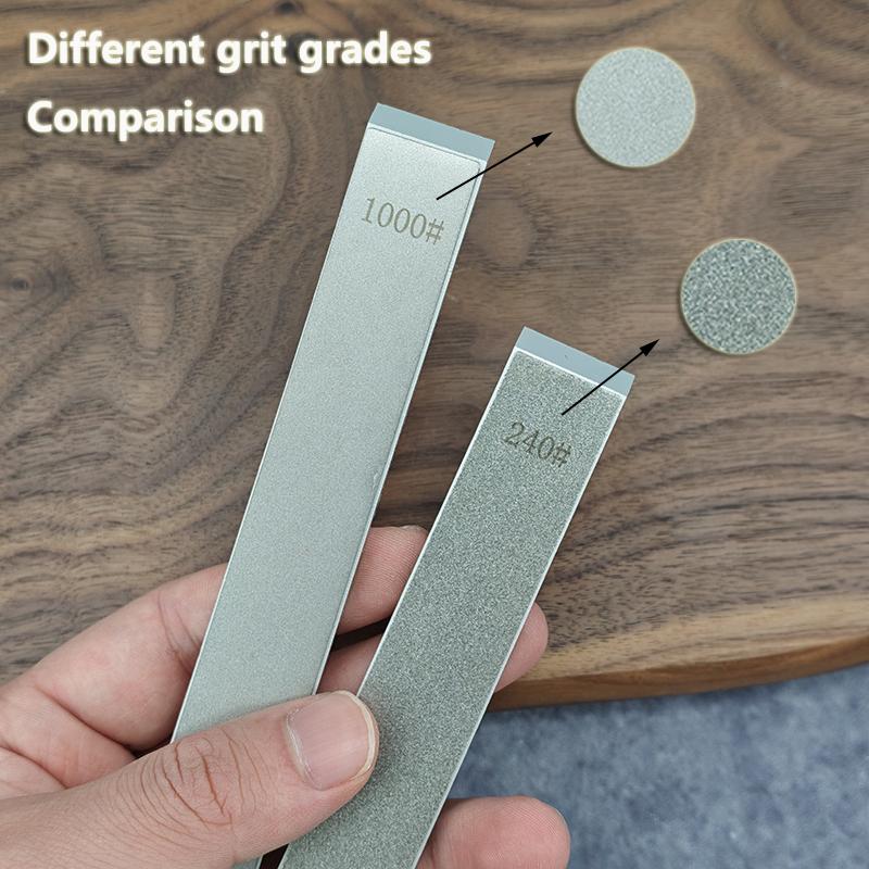 Маленький Кинг-Конг на алюминиевой основе: 240-1000# Алмазные заточные пластины с разной зернистостью, Прочная точилка для кухонных ножей