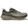HOKA One One Bondi 8 Амортизирующие Нескользящие Низкие Повседневные Кроссовки Мужские Армейский Зеленый 1123202SBRL