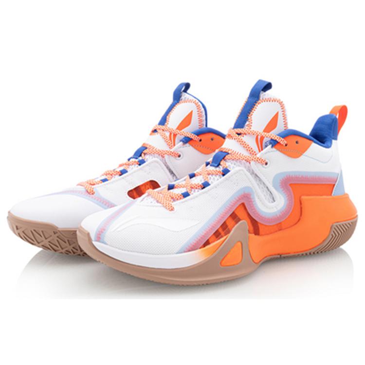 Баскетбольные кроссовки Li Ning Storm 2020 Мужские Средние Оранжевые ABPQ045-2