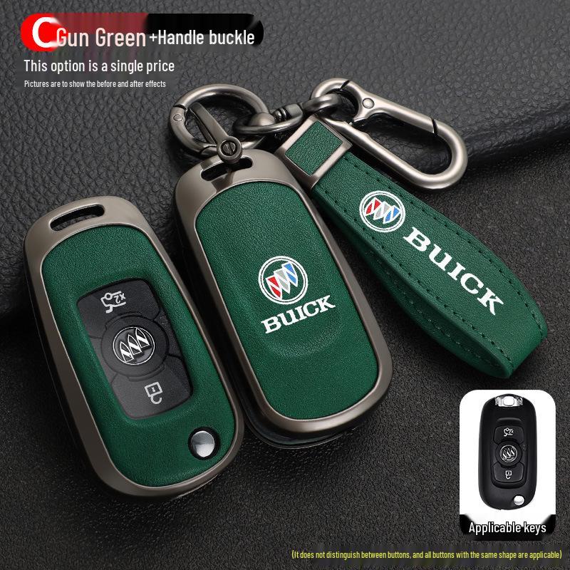 Buick Verano GS Key Case (2016-2017) Metal Protective Shell for Sedan/Hatchback