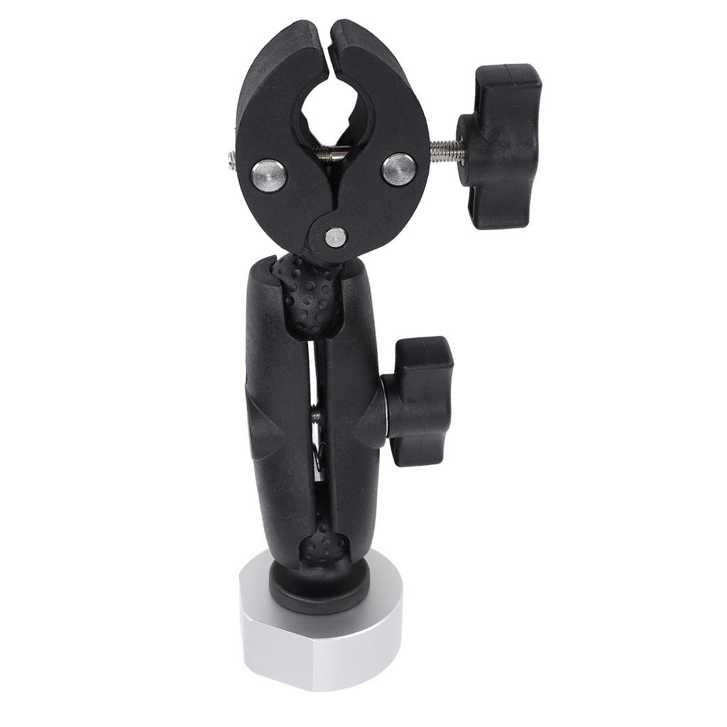 Rectangular Satellite Mount RV Ladder Roof Rack Adjustable Angle Clamp Round Pipe Support for Mini