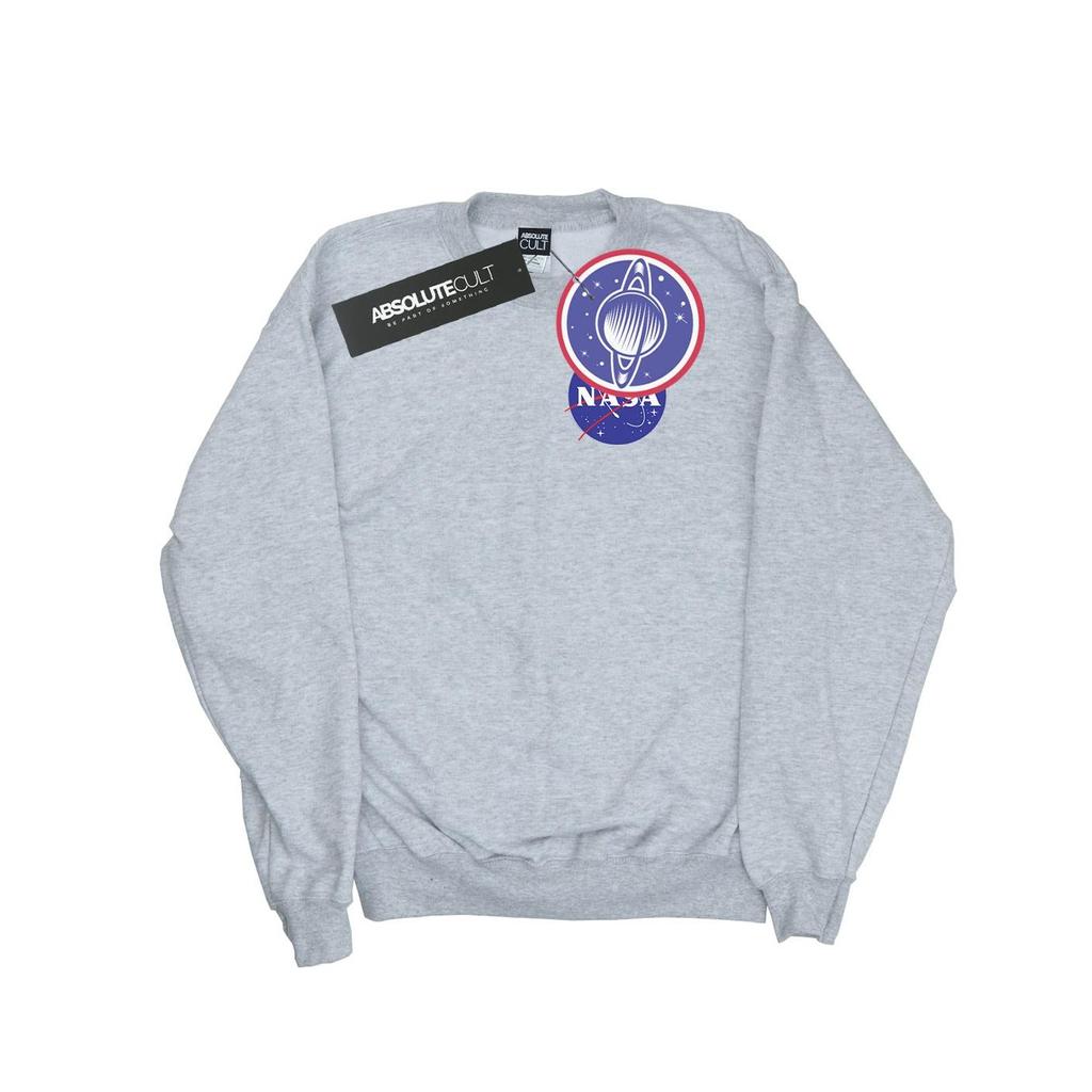 NASA Mens Classic Insignia Chest Logo Sweatshirt