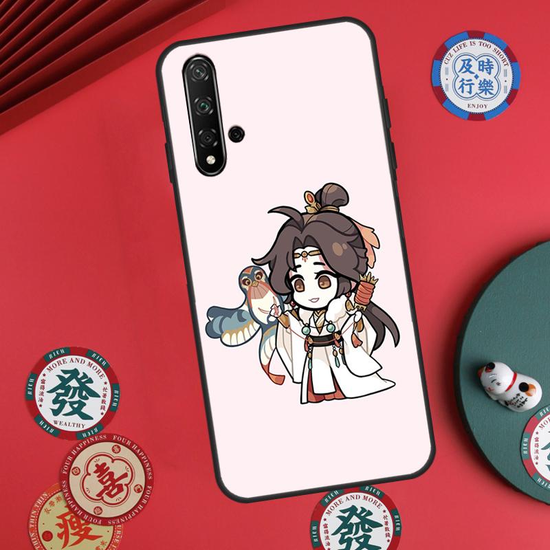 Tian Guan Ci Fu hua cheng xie lian Для Huawei Nova 11i 8i 12i 12s 9 10 SE Y60 Y70 Y90 Y72 Y73 Y61 Y91 P60 Pro P30 P40 Lite Чехол