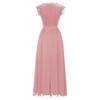 Womens Lace Chiffon Ball Gown Party Maxi Dress